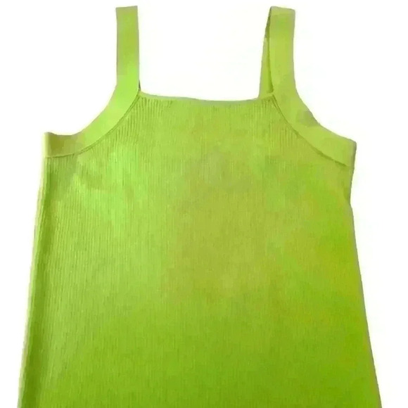 Elie Tahari kiwi color sweater sz Large - Picture 1 of 3